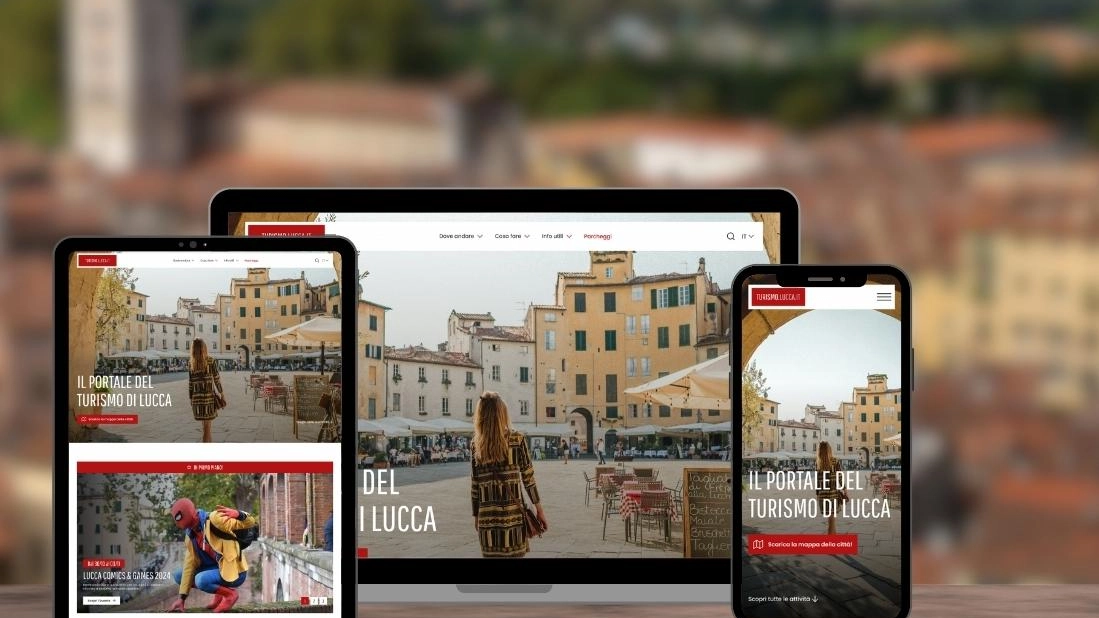 Il portale del turismo di Lucca si rifa il look e aumenta le potenzialità con un profondo restyling Il portale del turismo di Lucca si rifa il look e aumenta le potenzialità con un profondo restyling