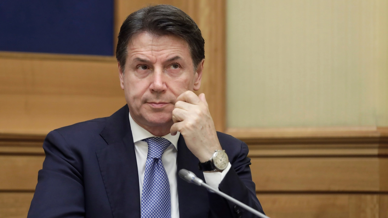 Giuseppe Conte, presidente del Movimento 5 Stelle Giuseppe Conte, presidente del Movimento 5 Stelle