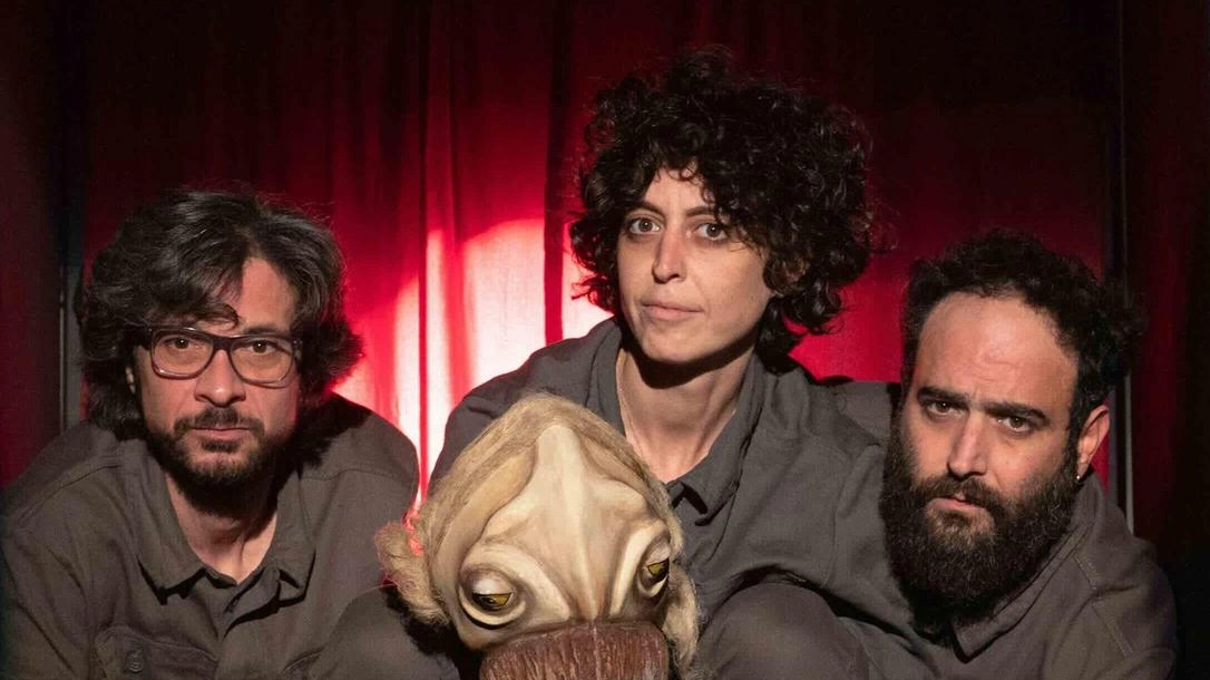 Gli Omini, ovvero Francesco Rotelli, Luca e Giulia Zacchini Gli Omini, ovvero Francesco Rotelli, Luca e Giulia Zacchini