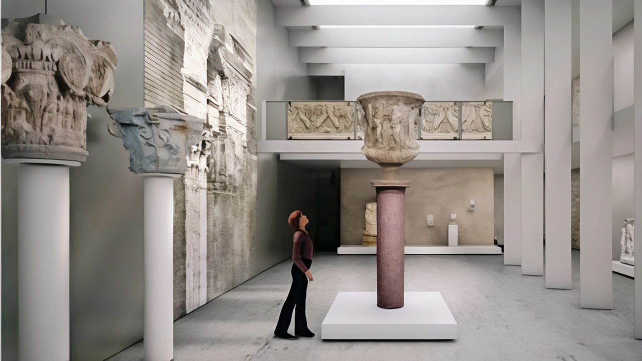 Alcuni rendering del progetto per il nuovo museo delle Antichità che oggi arriva in aula per il definivo via libera Alcuni rendering del progetto per il nuovo museo delle Antichità che oggi arriva in aula per il definivo via libera