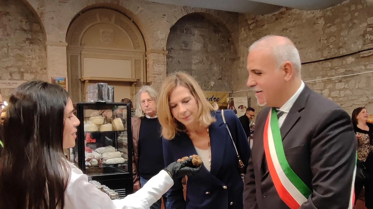 A Gubbio, giornata di grande afflusso turistico per la Mostra del Tartufo. Strutture ricettive esaurite, traffico congestionato ma segnali positivi per la ripresa turistica dopo l'estate. A Gubbio, giornata di grande afflusso turistico per la Mostra del Tartufo. Strutture ricettive esaurite, traffico congestionato ma segnali positivi per la ripresa turistica dopo l'estate.