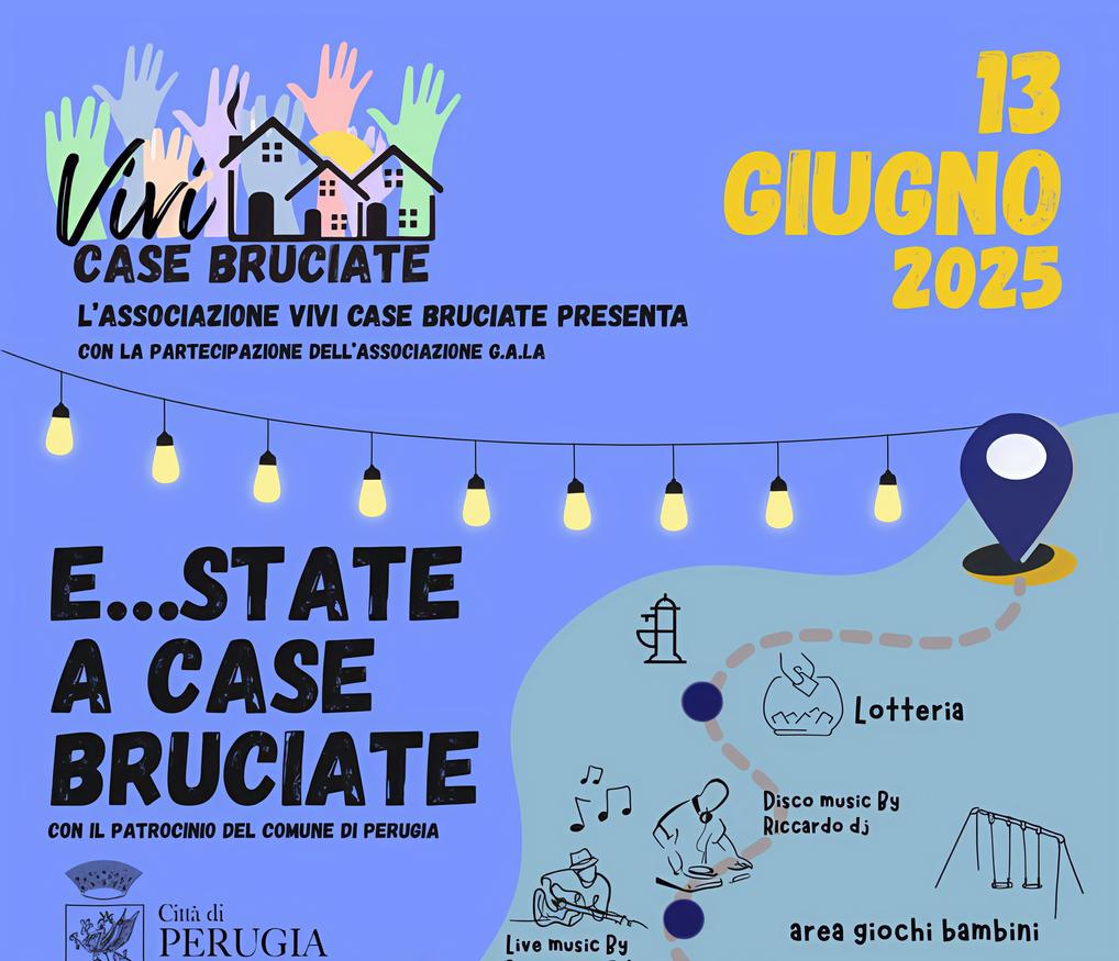 musica e giochi a case bruciate arriva la prima festa di quartiere