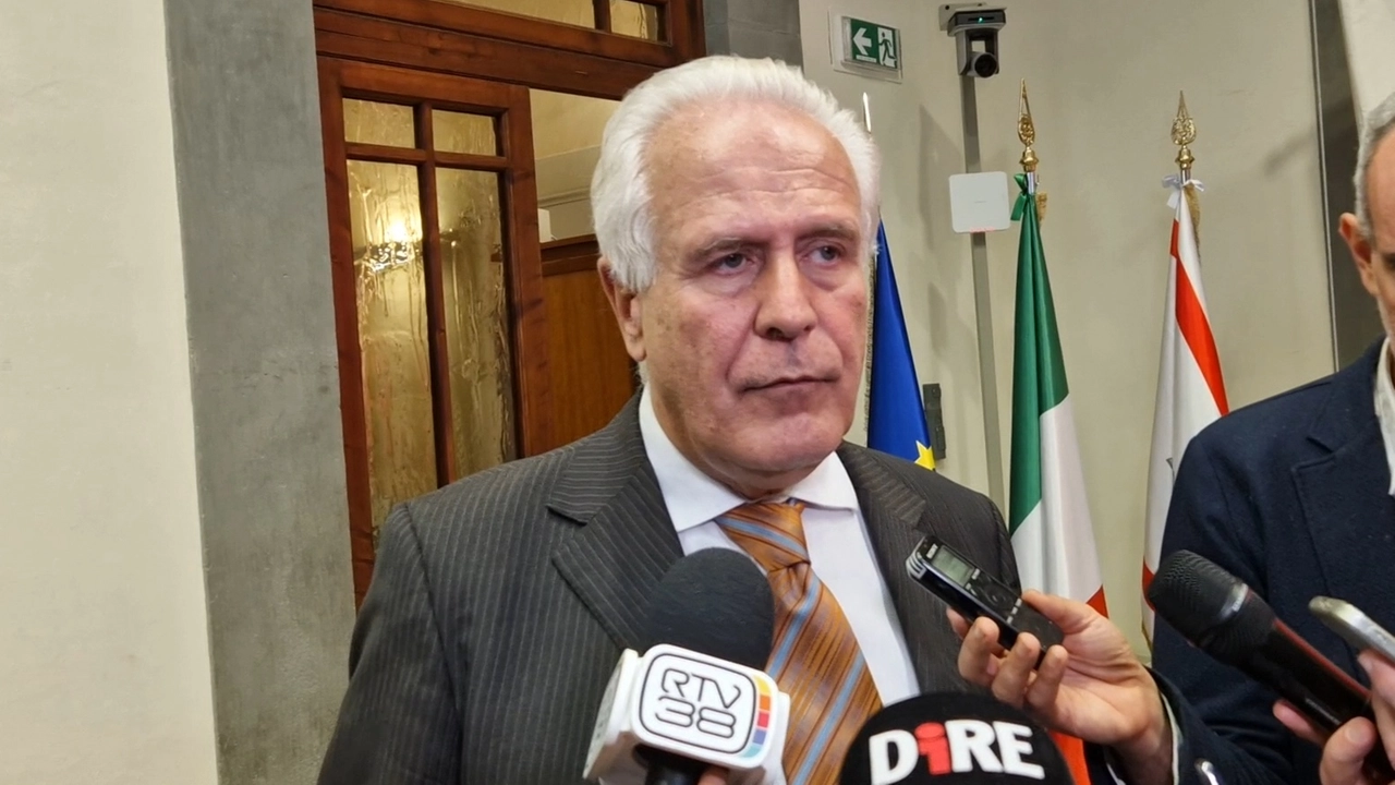 Il presidente Eugenio Giani Il presidente Eugenio Giani