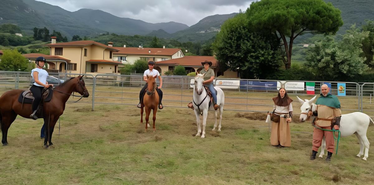 Prima riedizione del Palio dell’Assunta. Montebello trionfa grazie all’asino