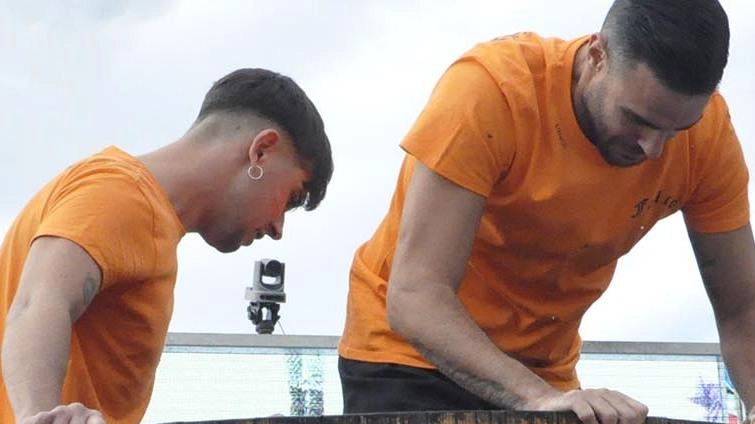 La tradizionale festa del Pigio a Poggibonsi legata alla vendemmia,. tutti i. rioni in gara La tradizionale festa del Pigio a Poggibonsi legata alla vendemmia,. tutti i. rioni in gara