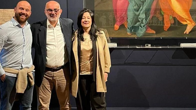 Chiara La Porta, deputata di FdI con il sindaco di Poggio Palandri e il consigliere Sardi Chiara La Porta, deputata di FdI con il sindaco di Poggio Palandri e il consigliere Sardi