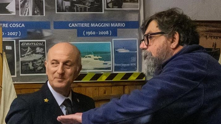 Il direttore Marzio Cesci (a destra) all’interno del Museo Remiero Il direttore Marzio Cesci (a destra) all’interno del Museo Remiero