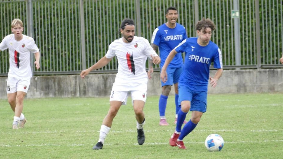Un momento del test di sabato contro la Lucchese (foto Attalmi)