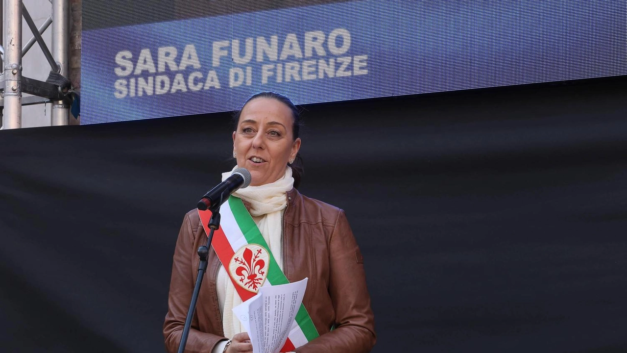 La sindaca di Firenze Sara Funaro, eletta al ballotaggio del 24 giugno scorso