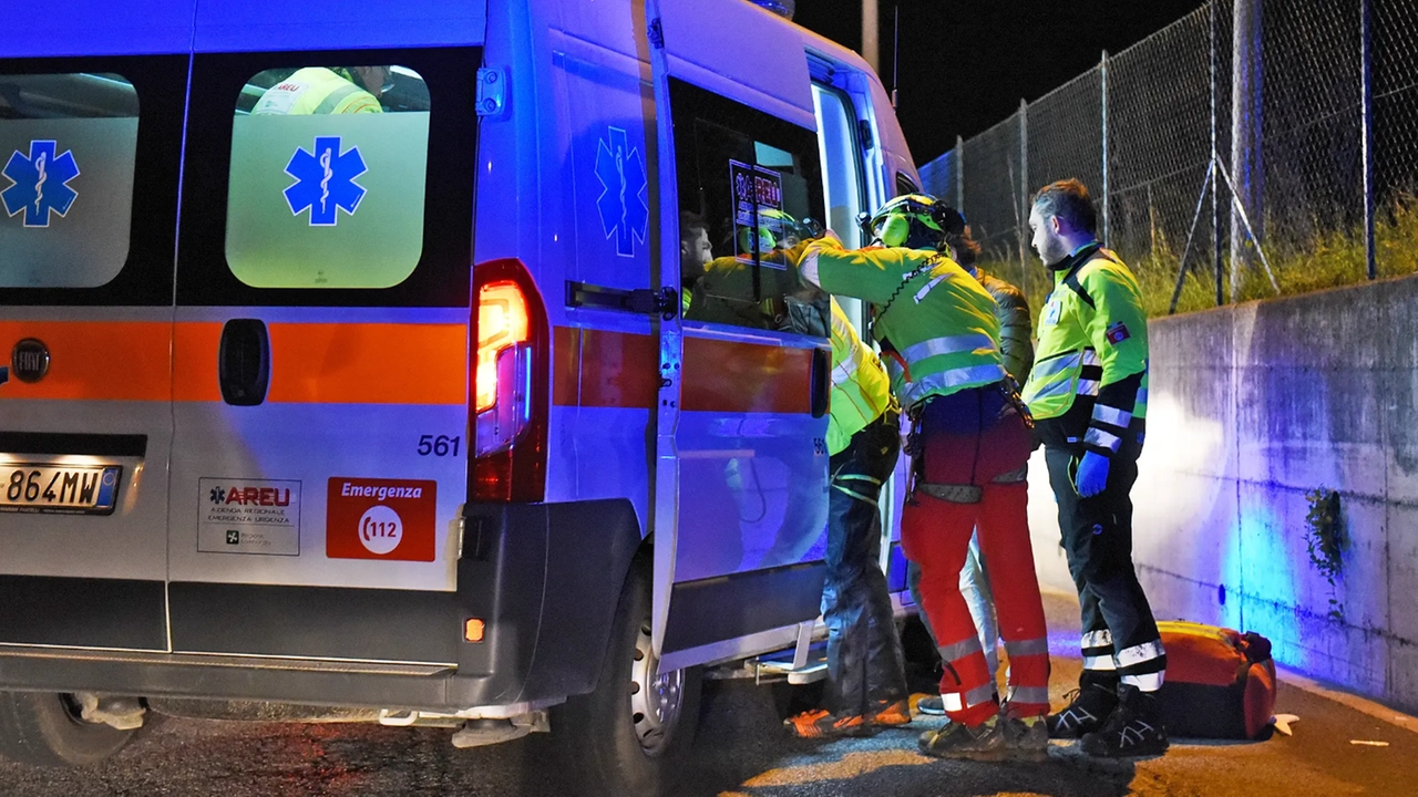 Un'ambulanza in una foto di repertorio