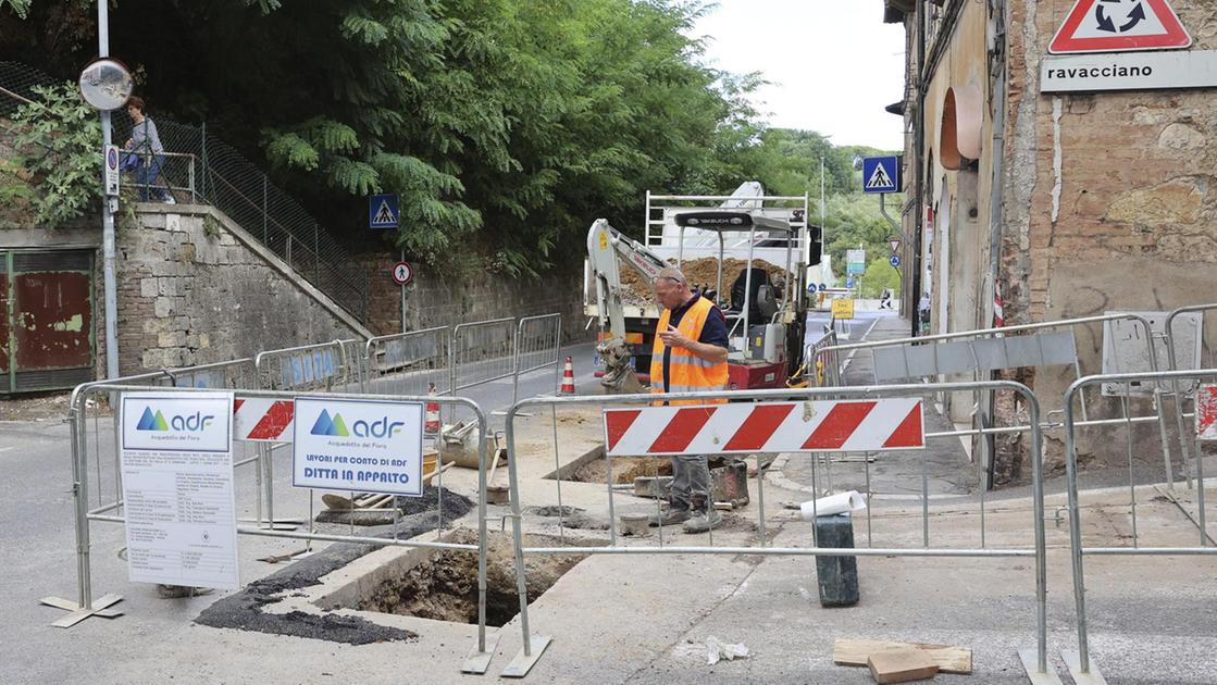 Via Martini, lavori in corso. Cambia la circolazione Via Martini, lavori in corso. Cambia la circolazione
