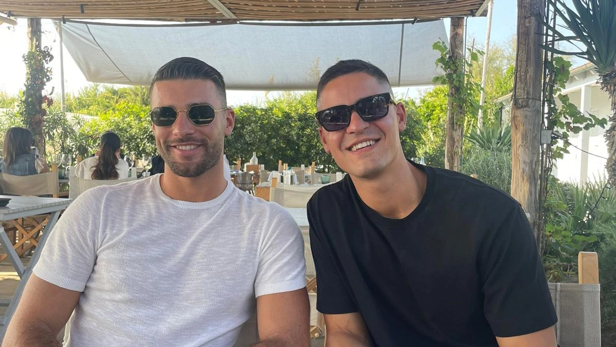 Flavio (a sinistra) e Niccolò Flavio (a sinistra) e Niccolò