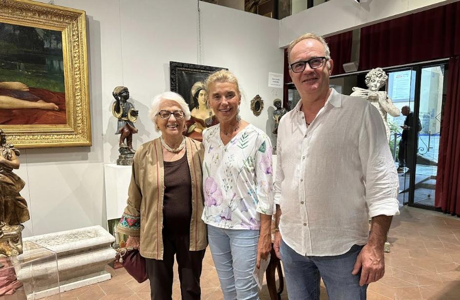 Elisabetta Belloni in visita a Cortonantiquaria Elisabetta Belloni in visita a Cortonantiquaria