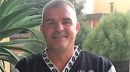 L’attaccante Franco Fiori L’attaccante Franco Fiori