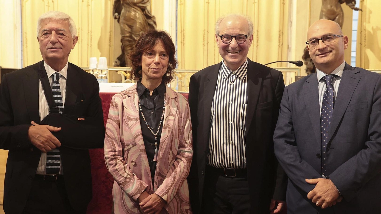 Da sinistra, Carlo Rossi, Vanna Giunti, Nicola Sani e Angelo Armiento Da sinistra, Carlo Rossi, Vanna Giunti, Nicola Sani e Angelo Armiento