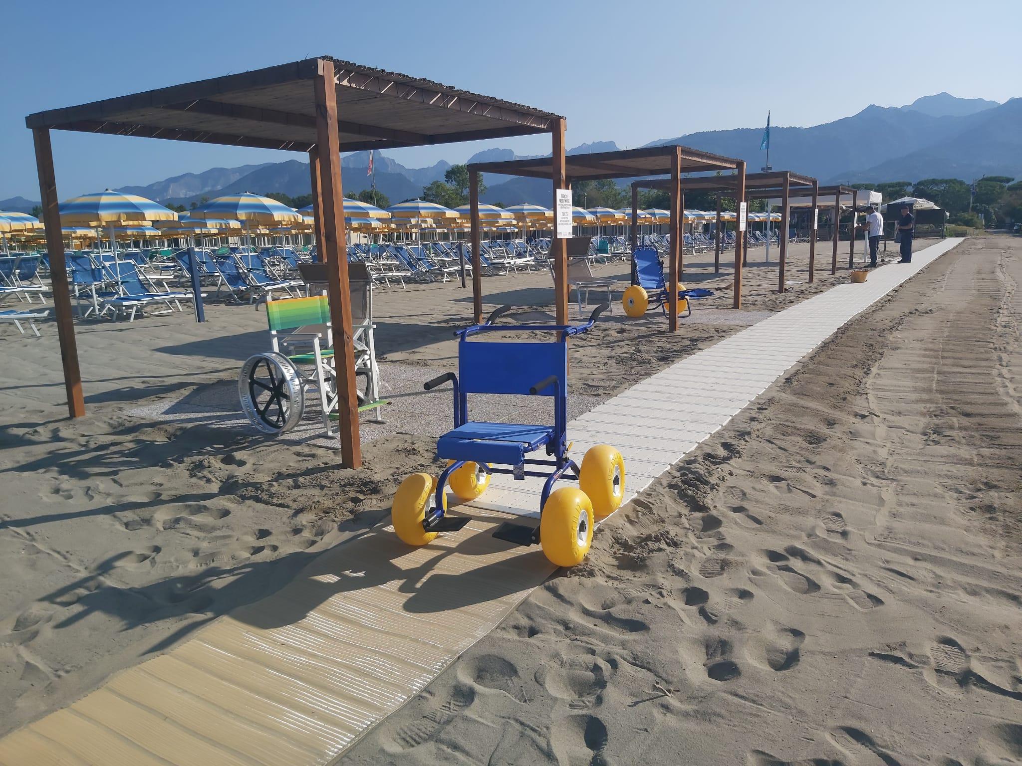 Il turismo si fa accessibile. Cadono le ultime barriere sulla ‘Green beach‘ Il turismo si fa accessibile. Cadono le ultime barriere sulla ‘Green beach‘