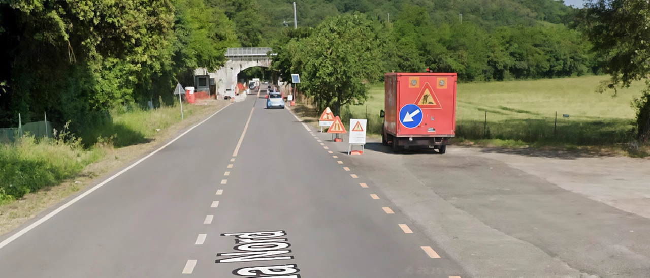 Via Tiberina Nord riapre . Interventi finiti in anticipo