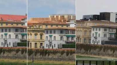 Com’è cambiato lo skyline di Firenze nell’area dell’ex Teatro Comunale: com’era prima, il progetto iniziale, com’è oggi (con il“cubo nero“) Com’è cambiato lo skyline di Firenze nell’area dell’ex Teatro Comunale: com’era prima, il progetto iniziale, com’è oggi (con il“cubo nero“)