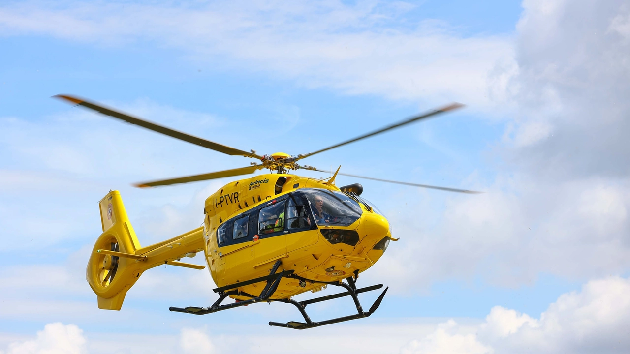 The Pegaso helicopter rescue service (Germogli)