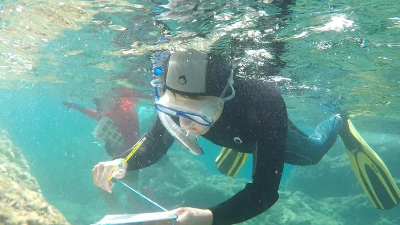 ’Biowatching nel Blu’. Laboratorio a Tragagià