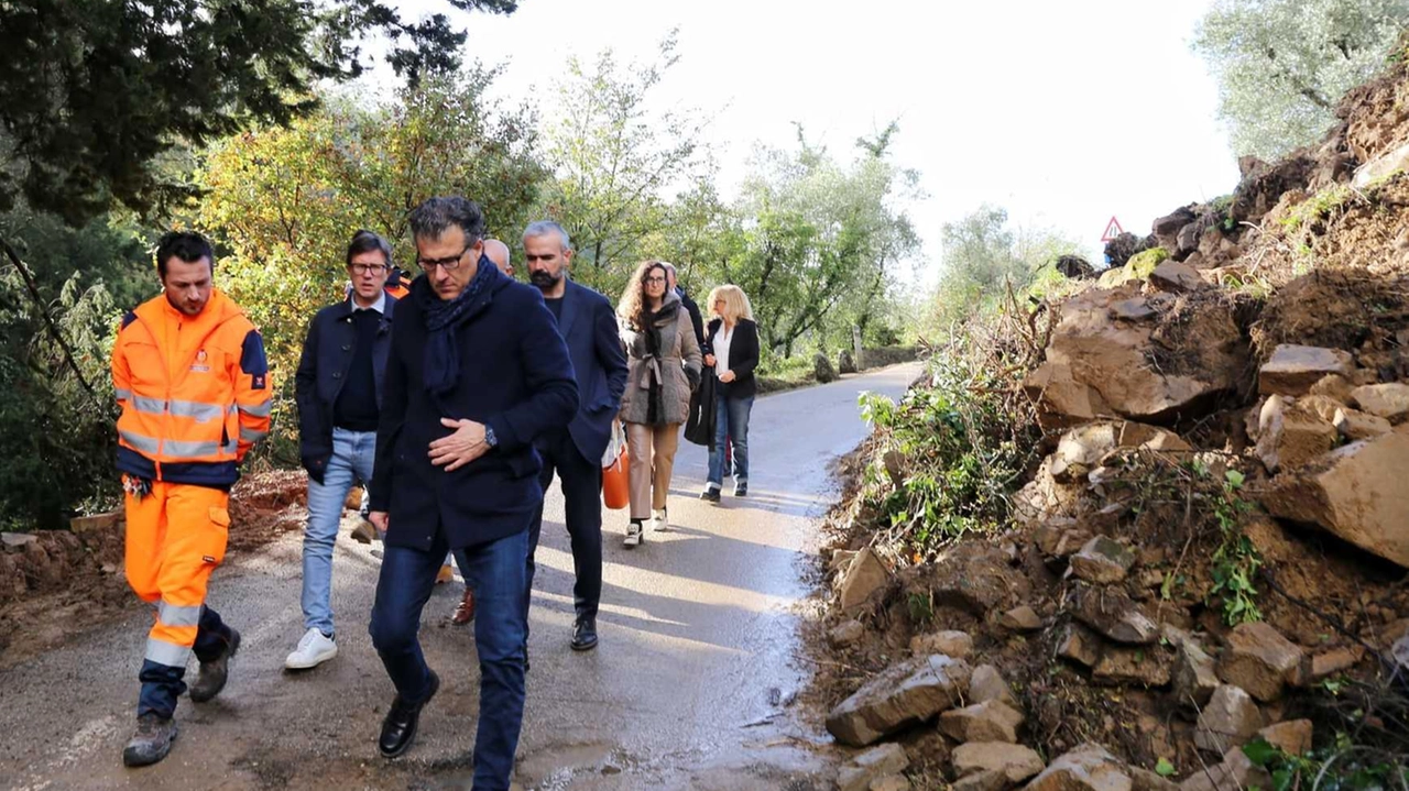 Un sopralluogo svolto a Vinci dopo l’alluvione di novembre Un sopralluogo svolto a Vinci dopo l’alluvione di novembre