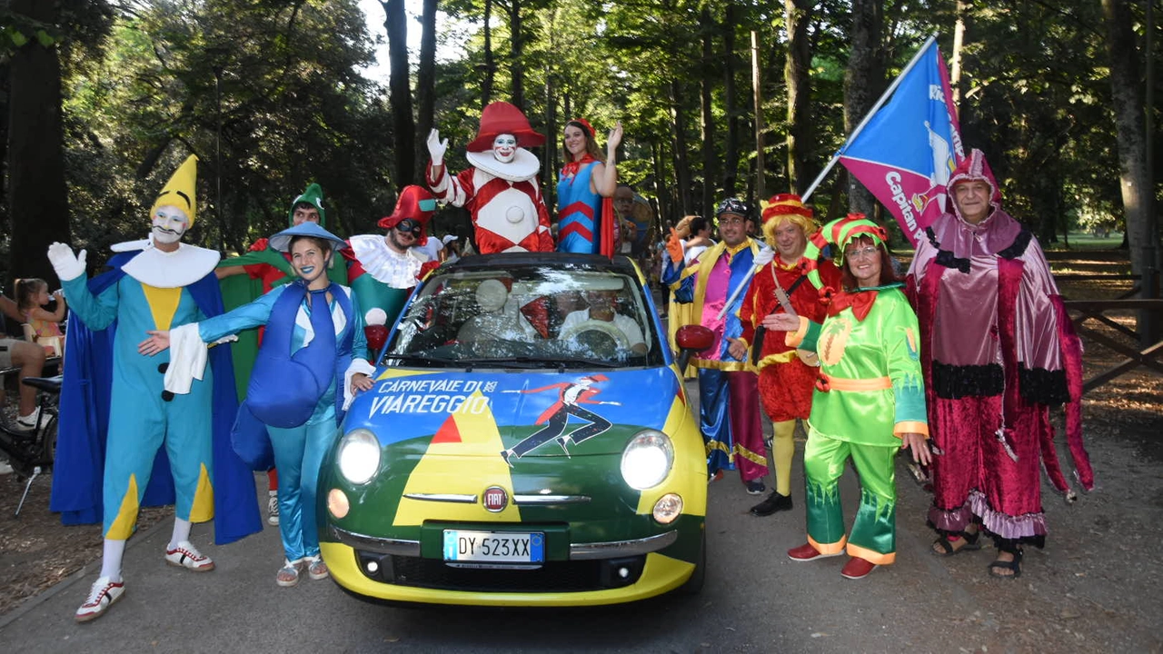 Il Carnevale in Pineta nel 2024 (foto Aldo Umicini)