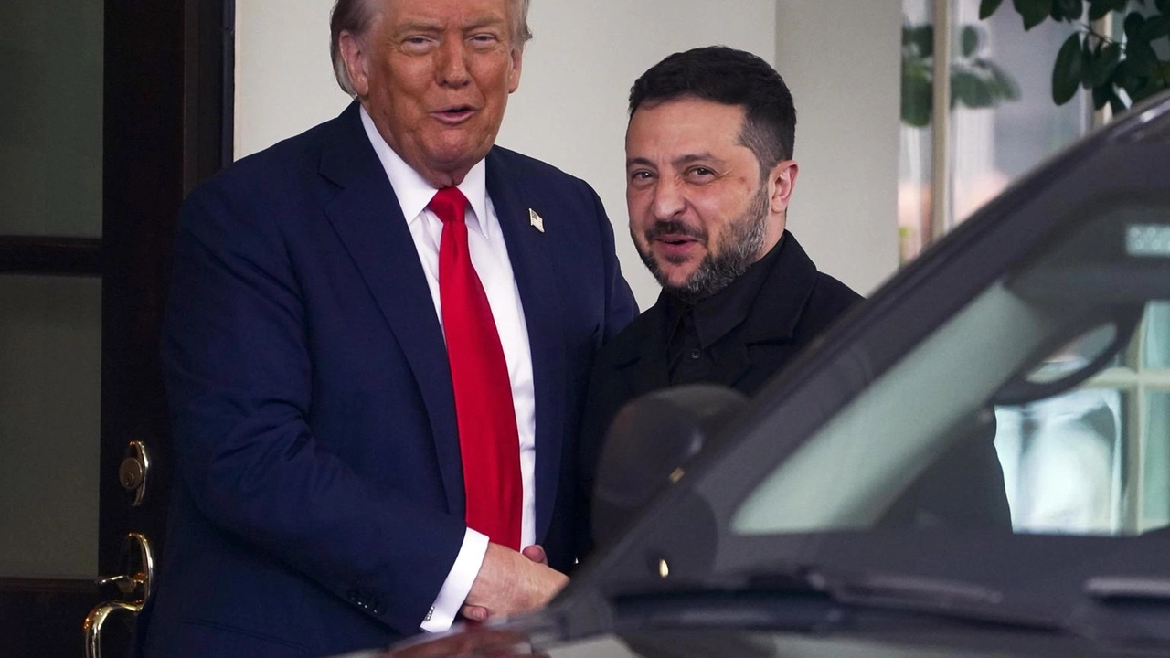 Il leader ucraino allo studio ovale da Trump