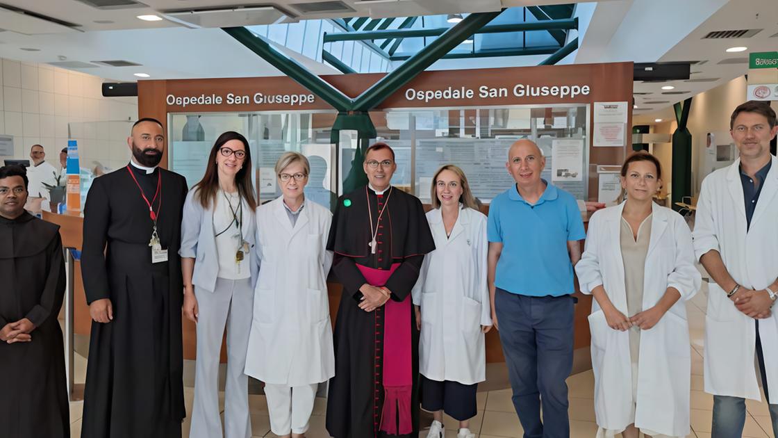 Gambelli: "Siete un inno all’umanità" Gambelli: "Siete un inno all’umanità"