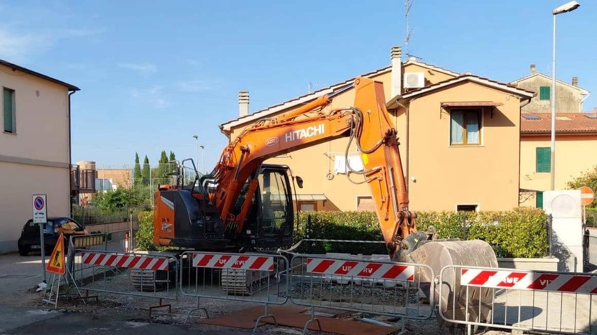 Lavori al Fosso San Biagio Lavori al Fosso San Biagio