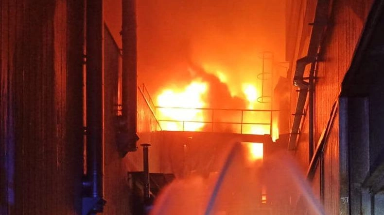 L’incendio alle Fonderie L’incendio alle Fonderie