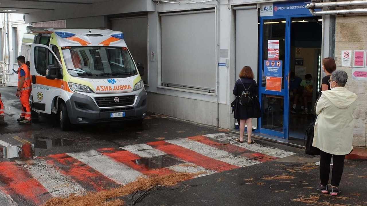 Il pronto soccorso dell’ospedale Sant’Andrea della Spezia (foto d’archivio) Il pronto soccorso dell’ospedale Sant’Andrea della Spezia (foto d’archivio)
