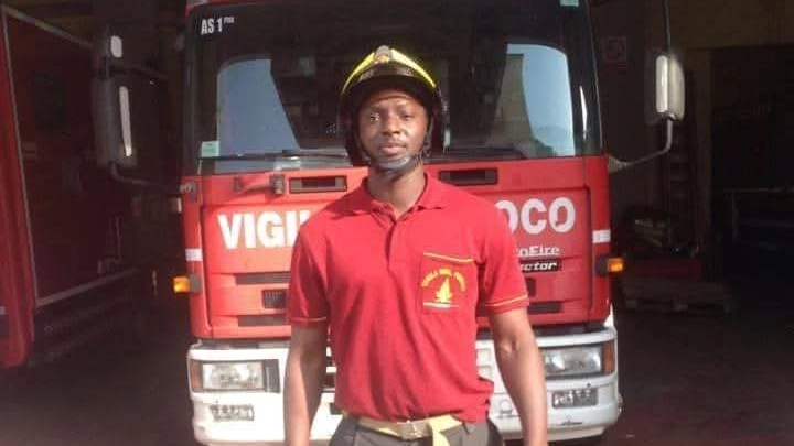 Ndiaye è il primo Vigile del Fuoco senegalese d'Italia