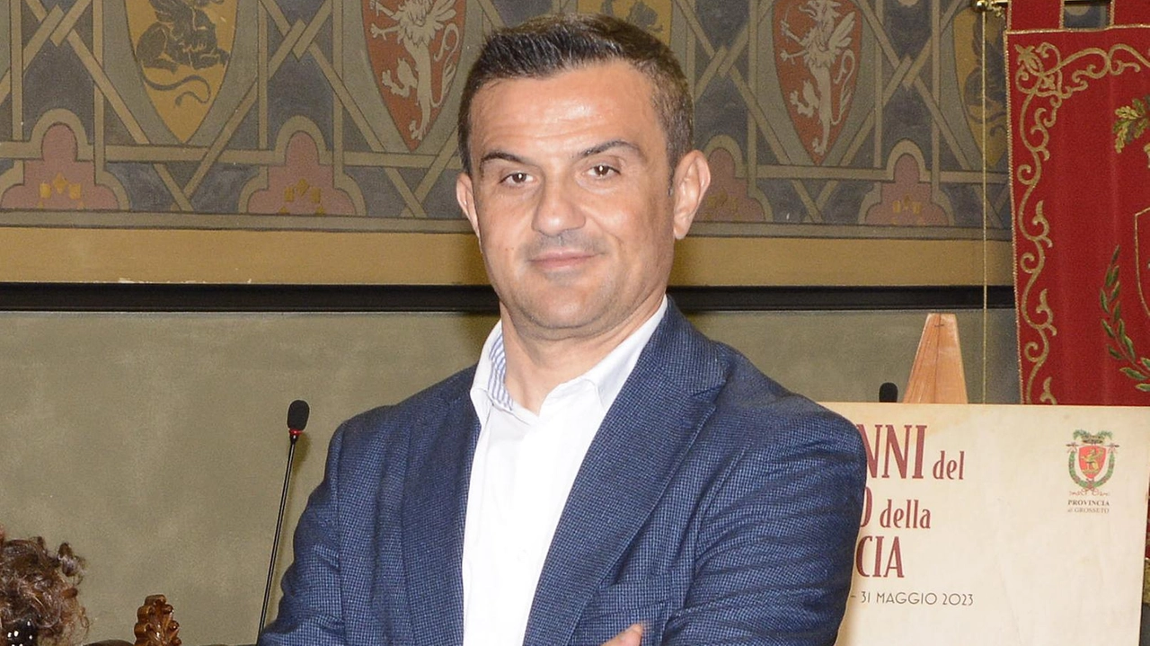 Il presidente della Provincia di Grosseto, Francesco Limatola Il presidente della Provincia di Grosseto, Francesco Limatola