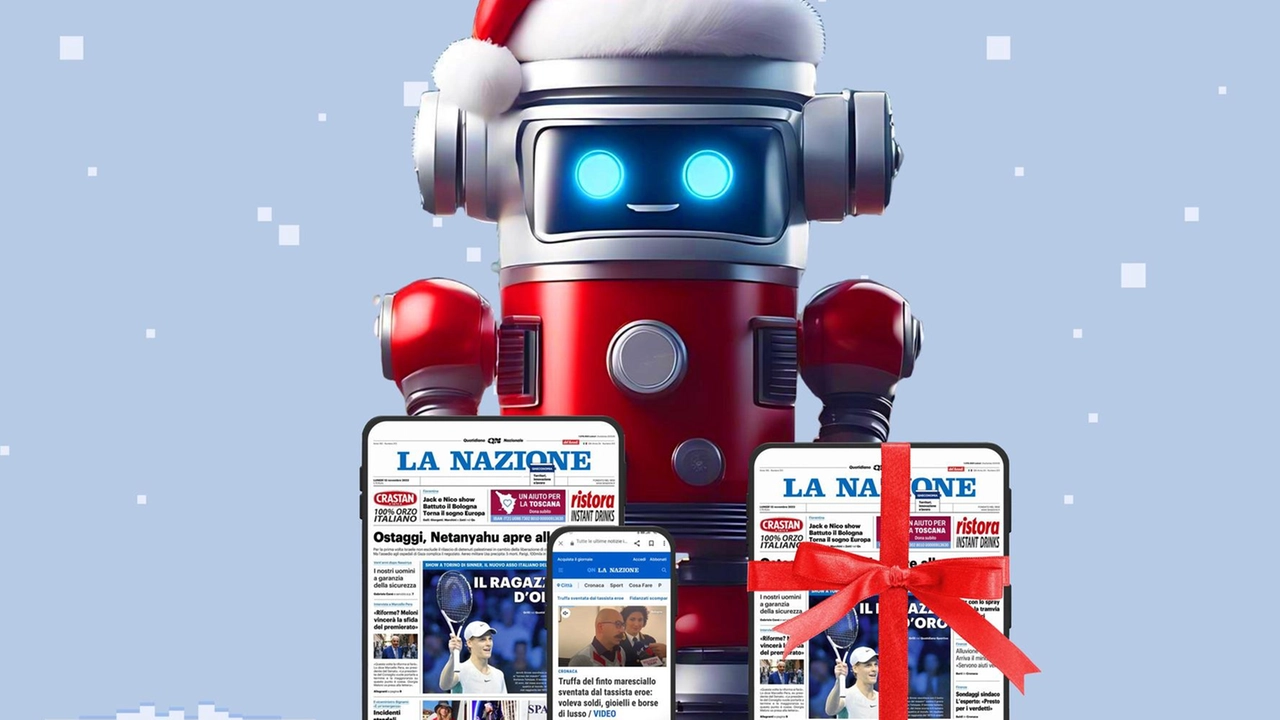 Offerta speciale per abbonamento annuale digitale de La Nazione a metà prezzo, con accesso illimitato al sito e secondo abbonamento in omaggio. Promozione natalizia da non perdere. Offerta speciale per abbonamento annuale digitale de La Nazione a metà prezzo, con accesso illimitato al sito e secondo abbonamento in omaggio. Promozione natalizia da non perdere.