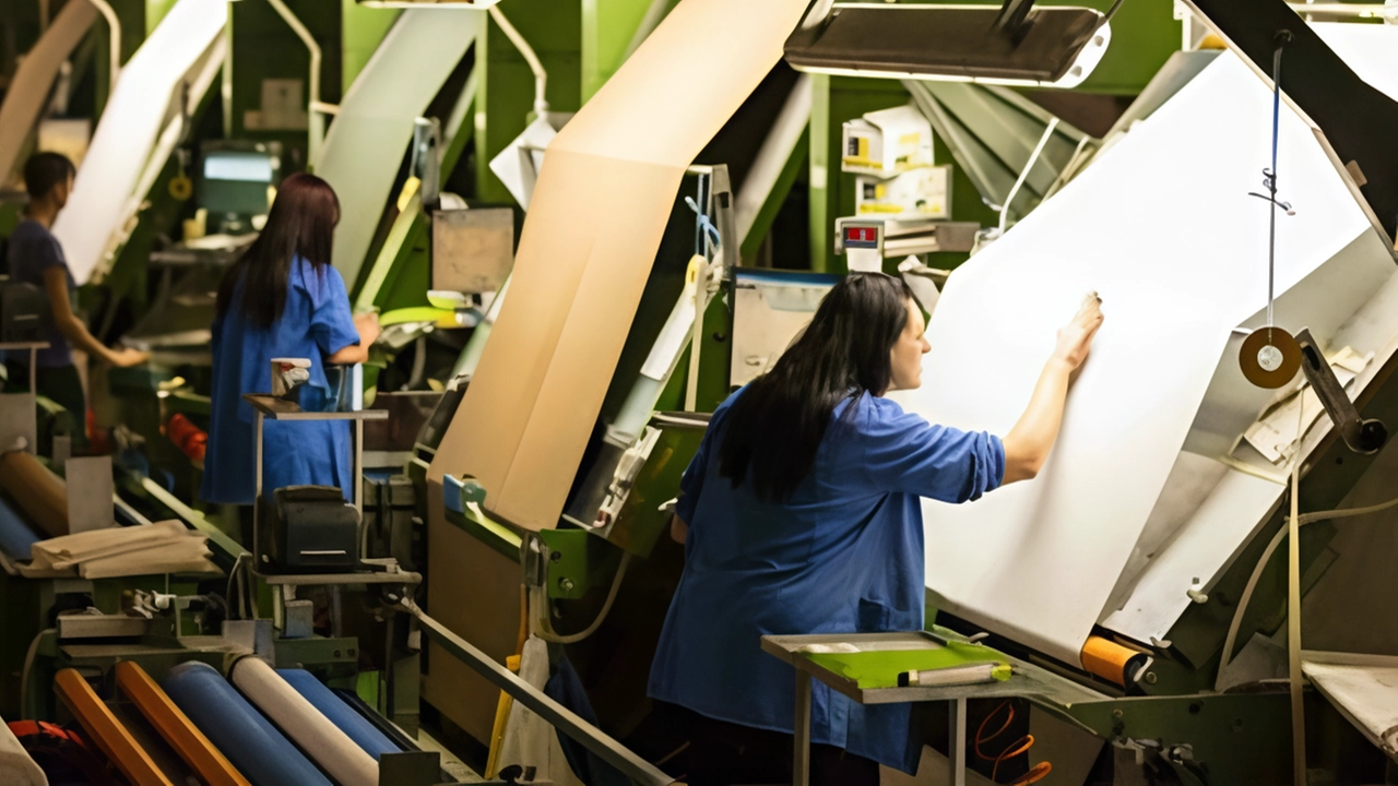 Alcune addette al lavoro all’interno di una ditta di capi d’abbigliamento. Il comparto sta vivendo una fase di difficoltà per l’incapacità di reperire manodopera (foto d’archivio) Alcune addette al lavoro all’interno di una ditta di capi d’abbigliamento. Il comparto sta vivendo una fase di difficoltà per l’incapacità di reperire manodopera (foto d’archivio)