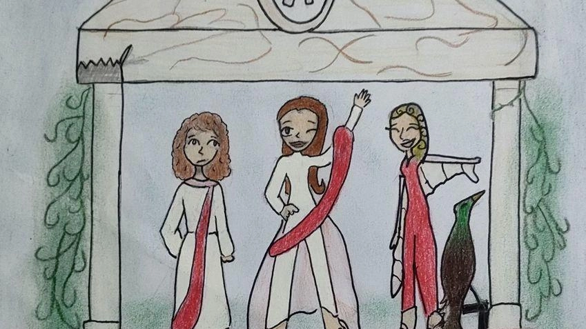 LA VIGNETTA Il carro “Baccanale“ realizzato a Poggio e rivisto dagli studenti
