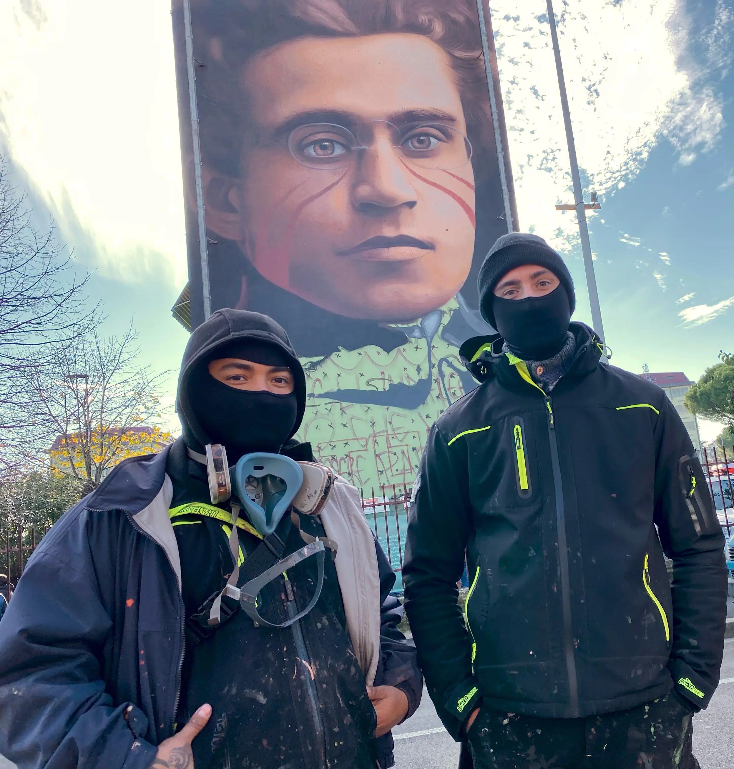 Jorit, lo street artist “amico” di Putin: dal murales di Firenze alla Russia