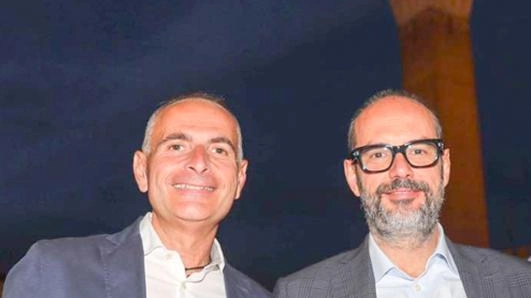 Il dg. Naldini e il presidente Montomoli Il dg. Naldini e il presidente Montomoli