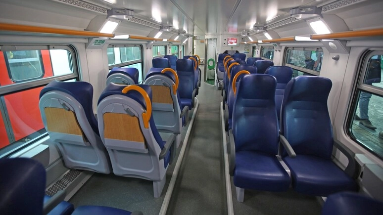 L'interno di un treno (Foto di repertorio) L'interno di un treno (Foto di repertorio)