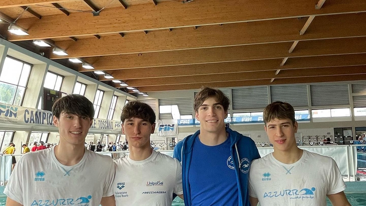 La staffetta dell'Azzurra La staffetta dell'Azzurra