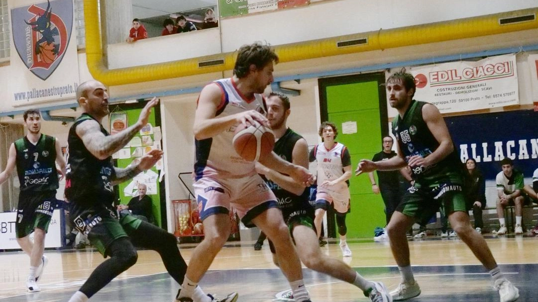Filippo Magni in azione contro Agliana
