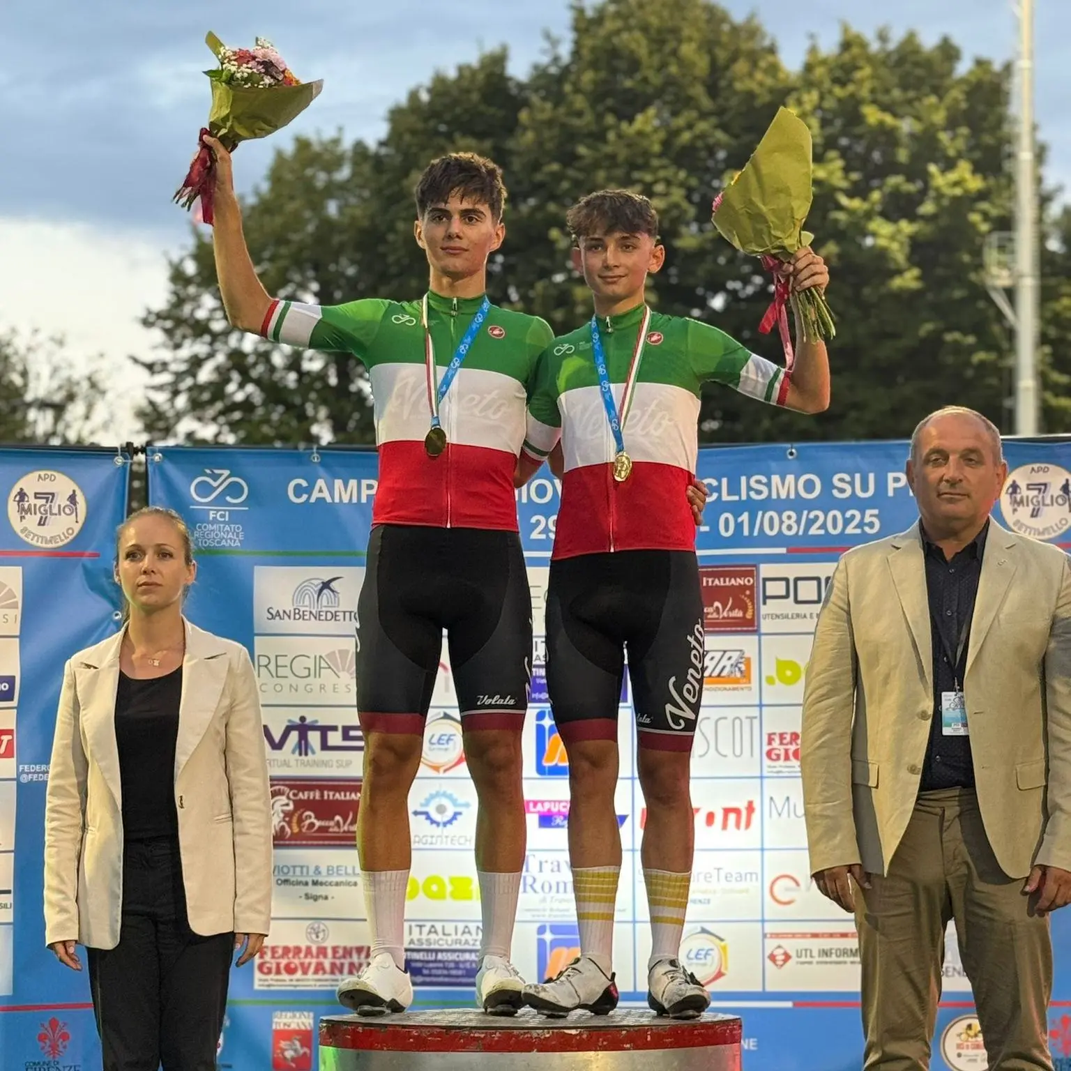 Ciclismo, assegnati i primi sei titoli italiani su pista a Firenze