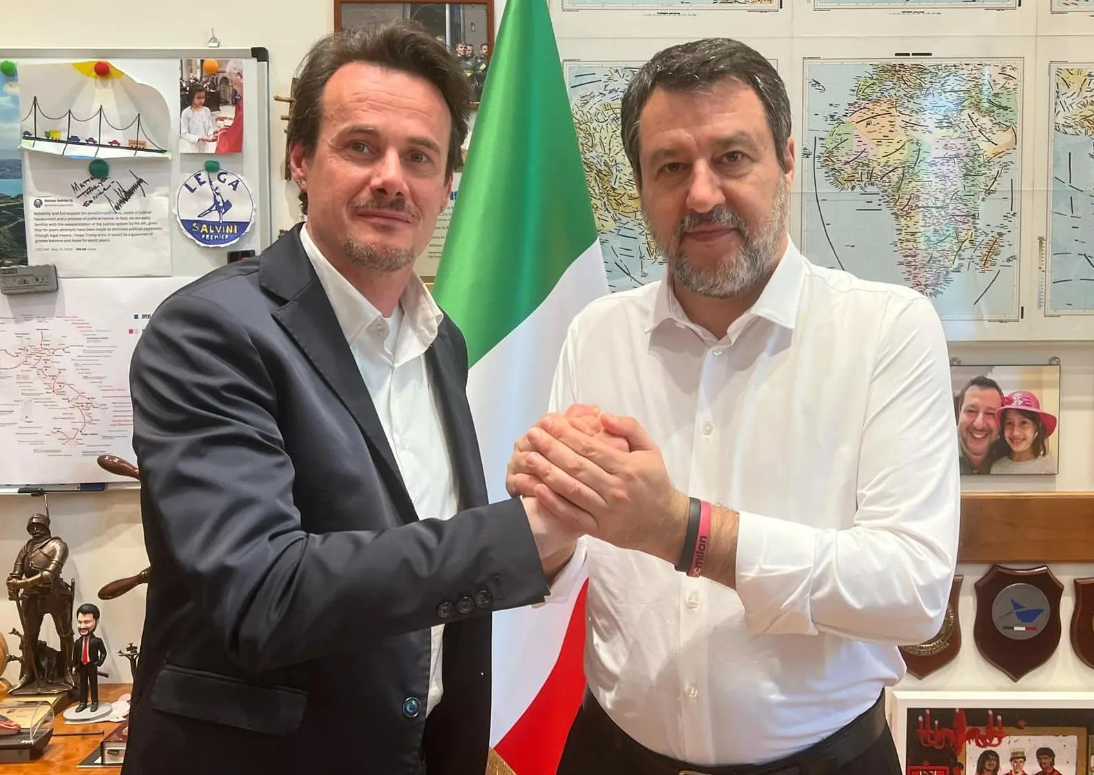 Gasperini da Salvini: "Serve nuovo ponte"