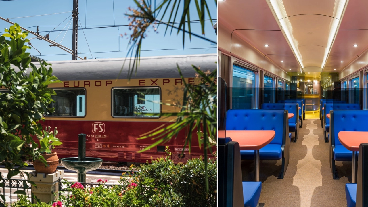 Il treno permette di riscoprire le atmosfere di viaggio degli anni Settanta Il treno permette di riscoprire le atmosfere di viaggio degli anni Settanta