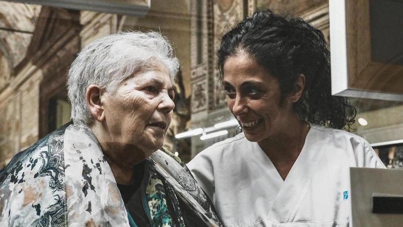 Antonella Napoli ieri in Comune: è la mamma della fotografa Serena Becagli