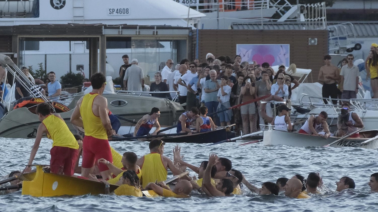 L’arrivo festeggiato, anche troppo, fai fans del Canaletto