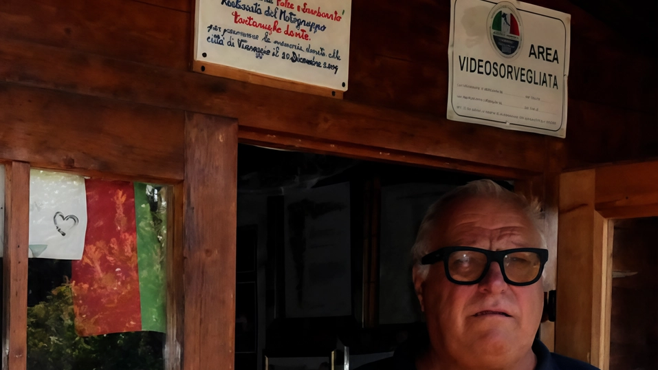 Giuliano Bandoni, custode della Casina Giuliano Bandoni, custode della Casina