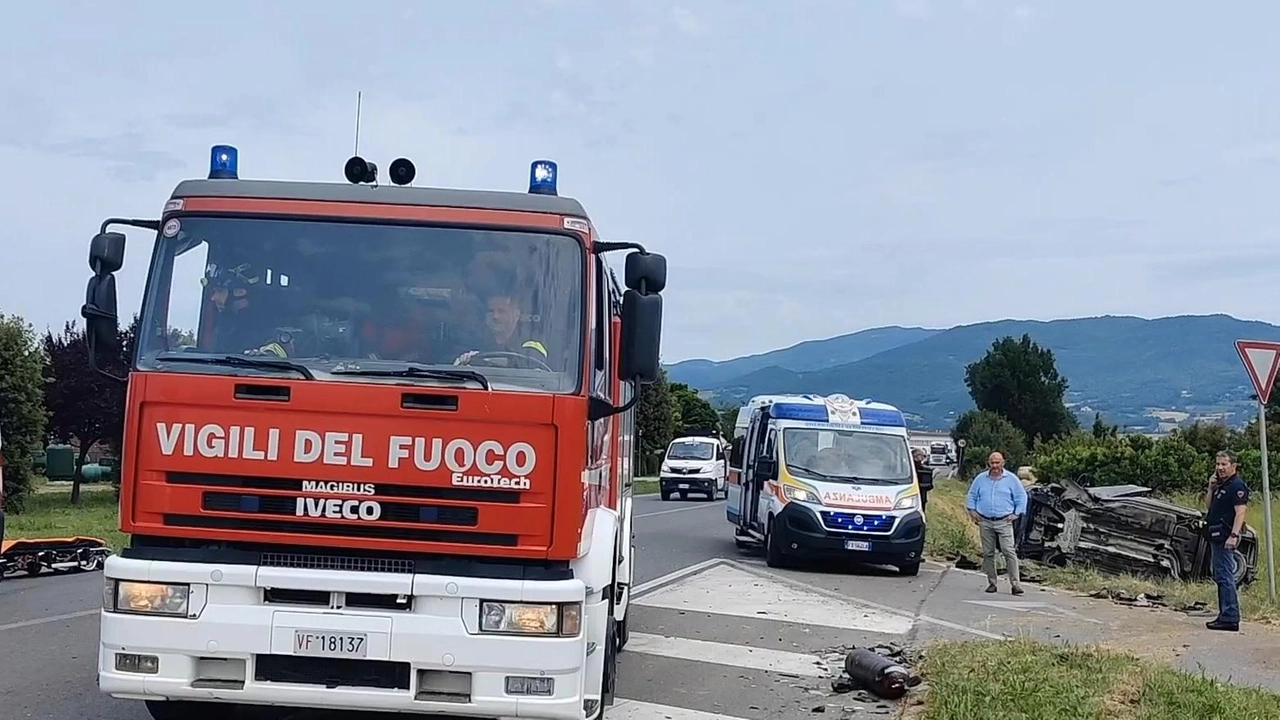 Il l bivio per Gricignano lungo la Senese Aretina alla periferia di Sansepolcro dove giovedì si è verificato l’ennesimo incidente stradale Il l bivio per Gricignano lungo la Senese Aretina alla periferia di Sansepolcro dove giovedì si è verificato l’ennesimo incidente stradale