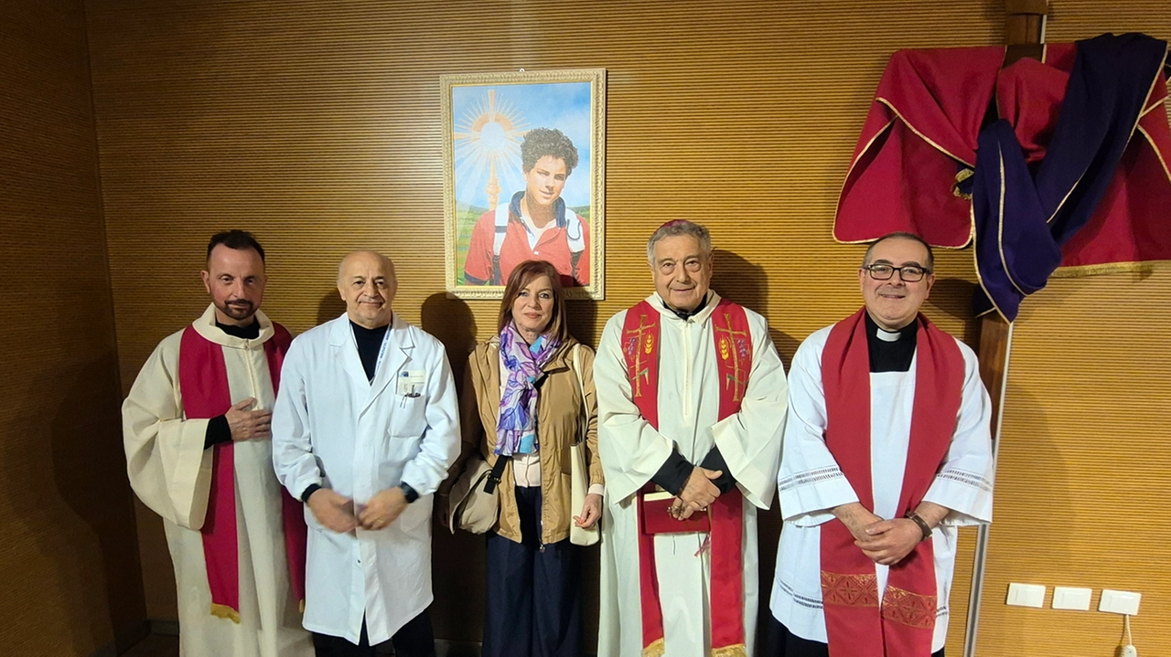 La cappella dedicata a Carlo Acutis nell'ospedale di Prato