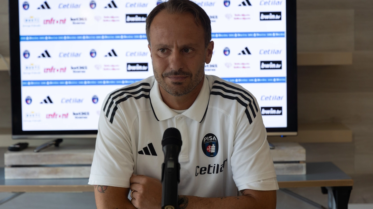 Pisa, “I tifosi saranno la nostra benzina”, tutta la grinta di mister Gilardino